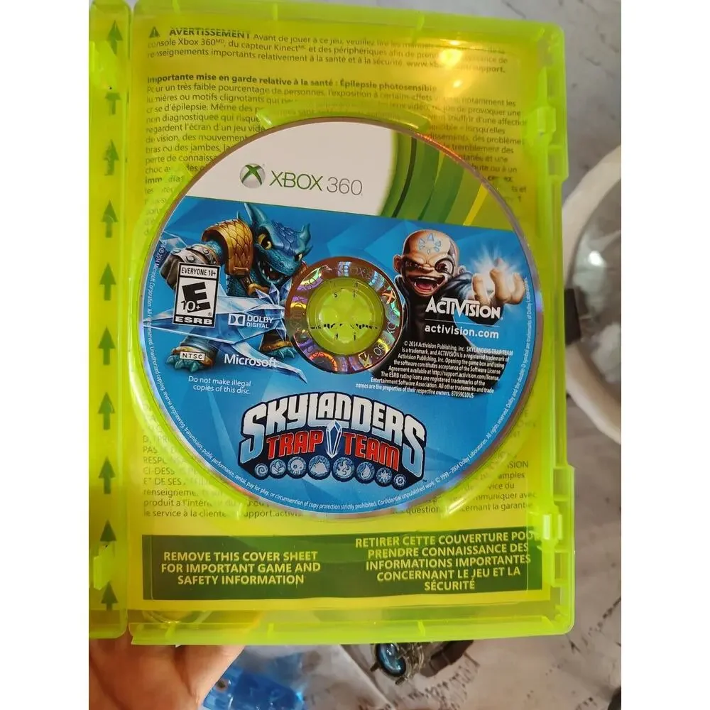 Skylanders Trap Team Game 6 Figures 2 Crystals And Portal Lot